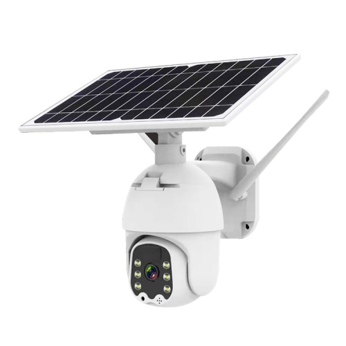 Full HD 1080P PTZ dome cam tuya wireless cctv security solar panel battery cameras outdoor solar powered ptz wifi camera1