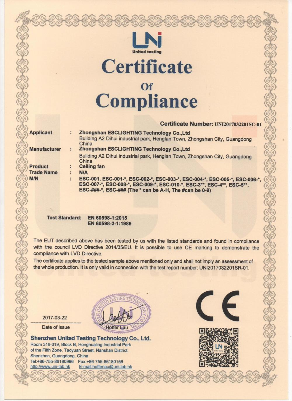 CE Certification