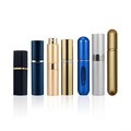 Bottom Filling 5ml 10ml Mini Perfume Atomizer Refillable Perfume Bottles Travel Sized Aluminum Perfume Atomizer Spray Bottle1