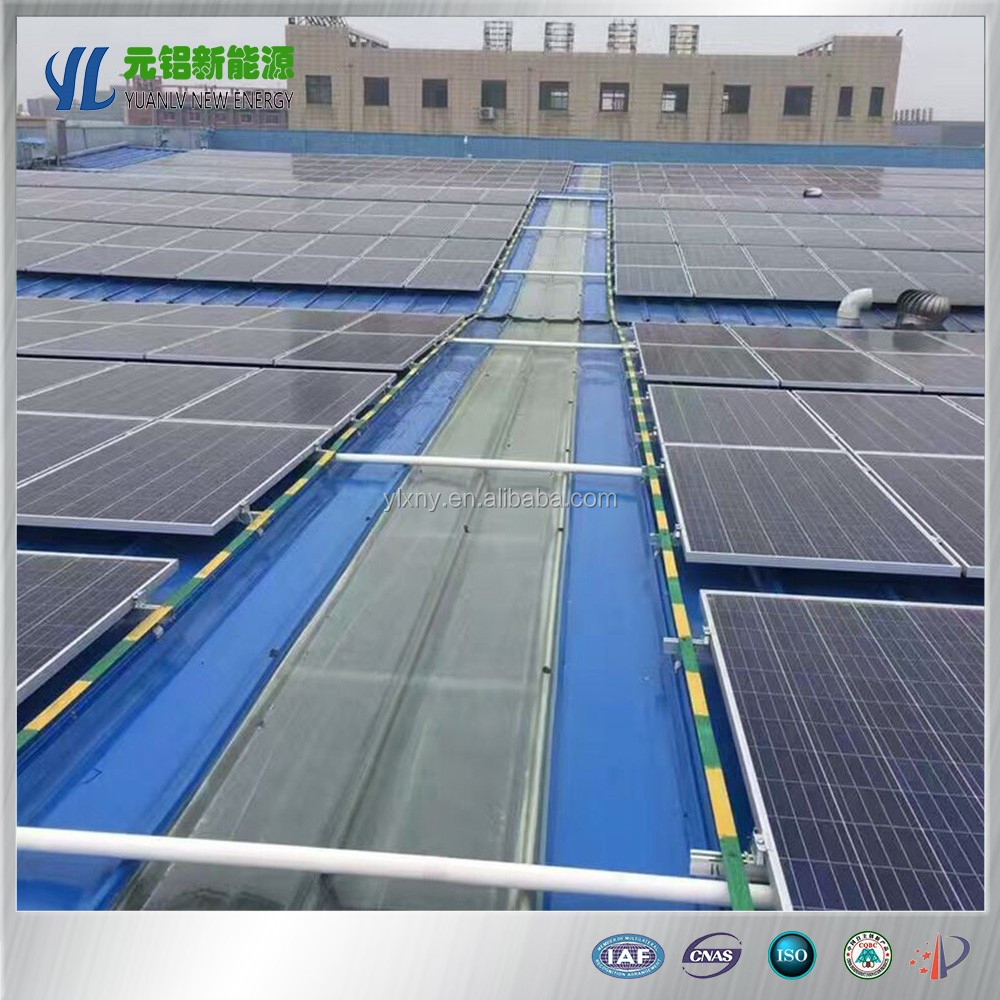 China Fabricantes Sistema de montagem solar Suporte de painel solar