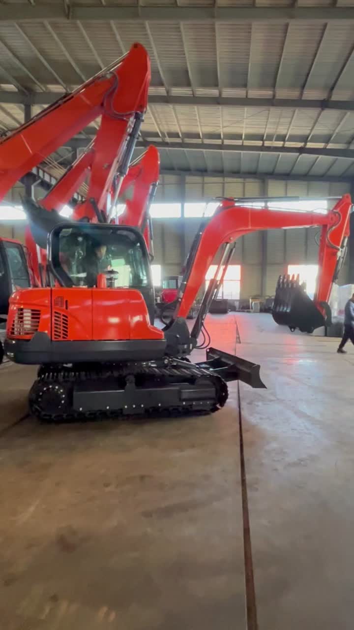 Construction Excavator With Kubota Engine