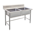 Wholesale Commercial Double Bowl Vertical Stainless Steel Kitchen Sink1