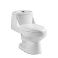 Cheapest 300mm WC Siphonic One-Piece Toilet with Ceramic S Trap1