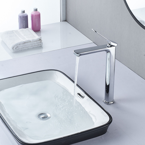 Chrome Single Hole Basin Faucet