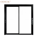 อลูมิเนียม Puertas Exteriores 96 x 80 Security Glass Sliding Patio ประตูด้านนอกประตูจีนในกานา 1