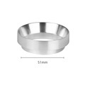 Magnetic Dosing Ring for Espresso Coffee Barista Tools - 51mm with Dosing Funnel1
