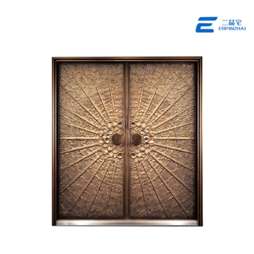 Wuyi Erpin presenta puertas de vidrio de aluminio fundido de próxima generación y puertas con sistema de inducción: la puerta de seguridad definitiva para puertas de entrada de villas y soluciones de puertas de entrada residenciales