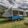 Folding Portable 3-4 Person Inflatable Camping Trailer Tent (Trailer Not Included)1