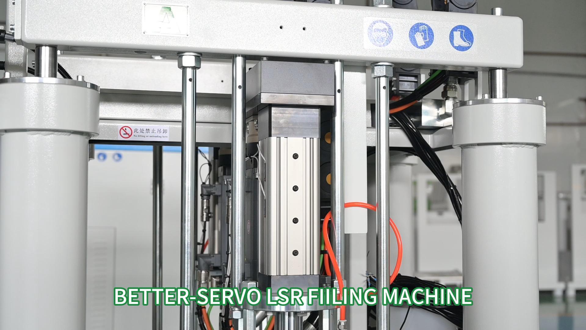 Meilleure machine de remplissage de servomoteur pour le produit LSR