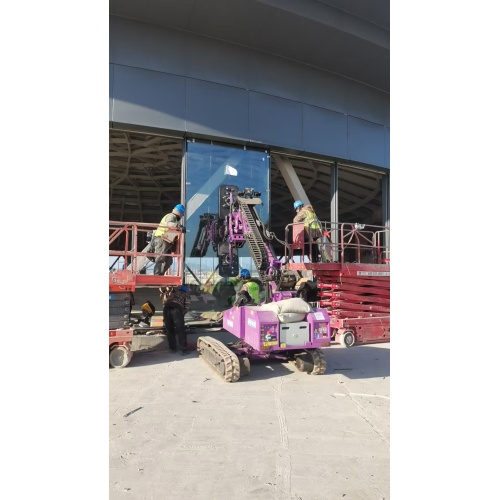 COWEST TAT-1000 rupshefmachine: professionele glasrobot en zuignaphefapparatuur voor precisieglasinstallatie