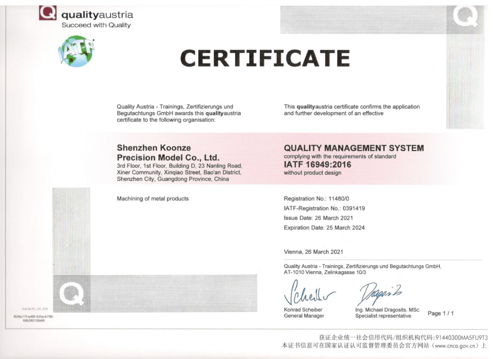 QUALITY MANAGEMENT SYSTEM