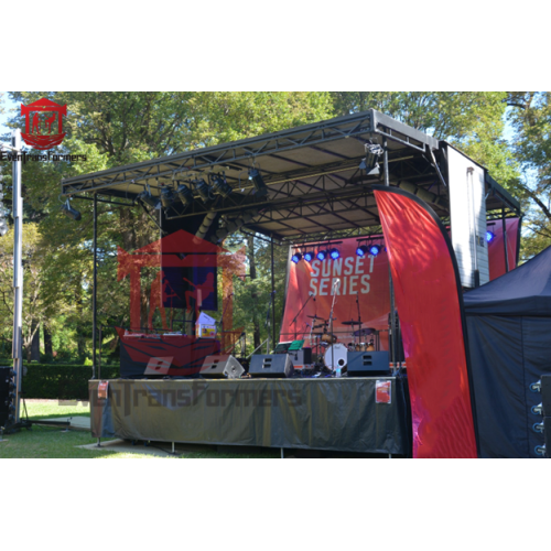 Elevate Your Events-with EvenTransFormers Mobile Stage Trailer