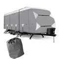 Waterproof and Dustproof Heavy Duty 4 Ply SSFS Nonwoven RV Cover for Outdoor Trailers and Campers1