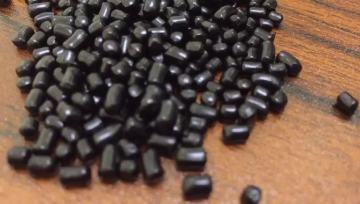 High Blackness High Brightness Black Masterbatch for Blowing Film Grade HDPE LDPE Carrier Black Granules1