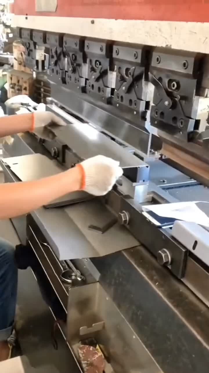 Braket Lembaran Logam Elektronik Stainless Berbentuk Khusus