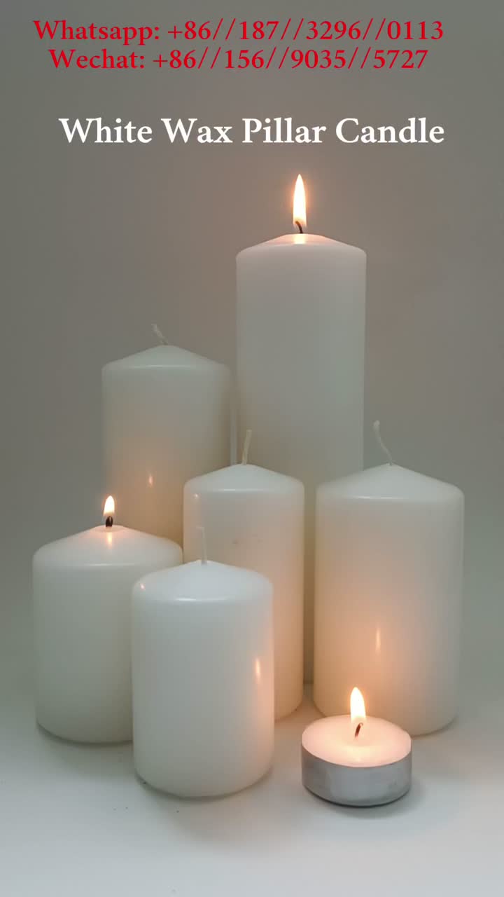 Betty White Pillar Candle