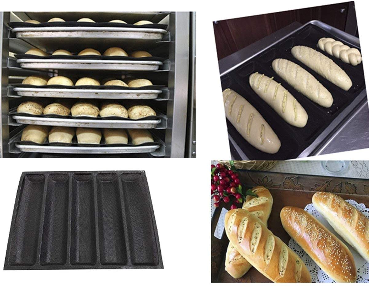 Non Stick Baking Pan Mesh Silicone Hamburger Bun Mold bread mold