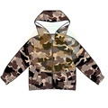 Kerui Cotton Coat - Boys and Girls Fur Collar Jacket Kids Outerwear1