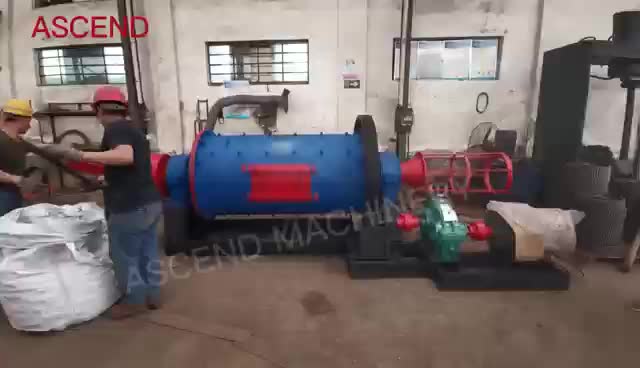 China Small Ball Mill Crusher Mill Fob Shanghai Preis Mini -Ball für Zementgranit und Gold Ore1