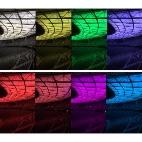 Wie RGB- und DMX -Beleuchtung Ihr Stadion verändern kann