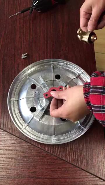 stove burning