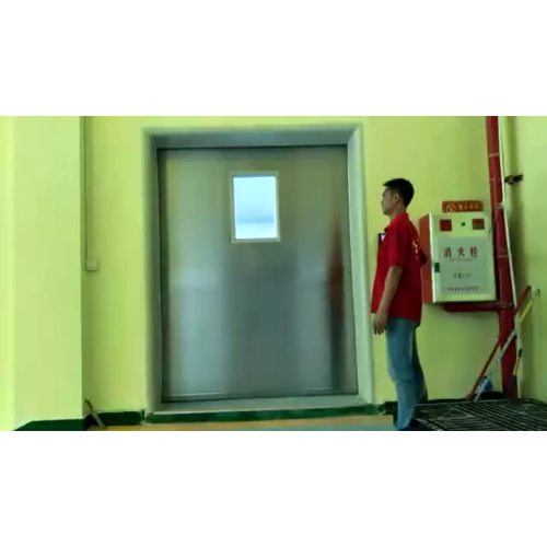 Stainless steel sliding door
