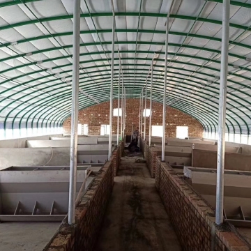  Single Greenhouse For Poultry Breeding 