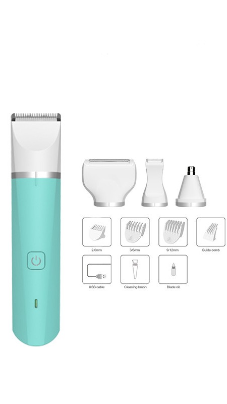 Professional Multipurpose 4 in 1 High Quality Rechargeable Low Noise Cord and Cordless Hair Clipper Bikini Trimmer For Household1
