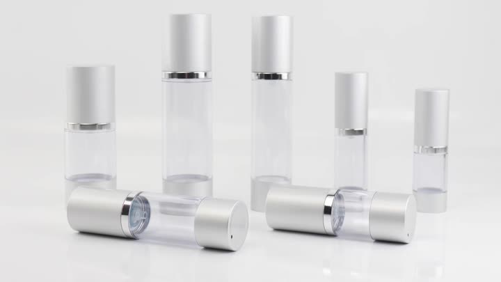 Electrochemical Aluminum Cosmetic vacuum bottle