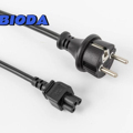 VDE Certified 3-Pin EU Plug Extension Power Cord with Waterproof Feature: European Standard AC Charging Cable and Extension Cord1