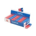 Red and Blue Oblique TPR Eraser for School and Office1