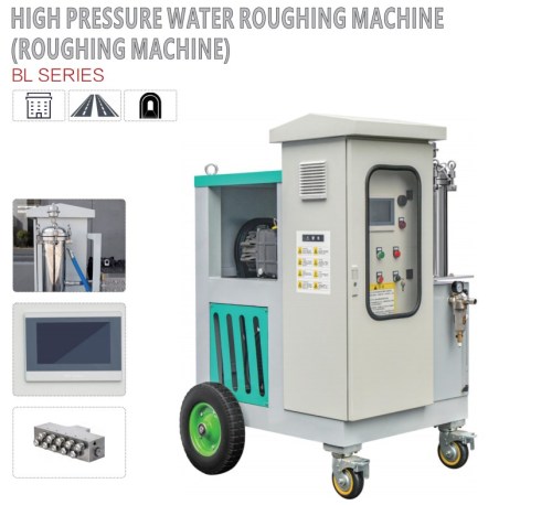 Performance advantages of high pressure water wall roughing machine