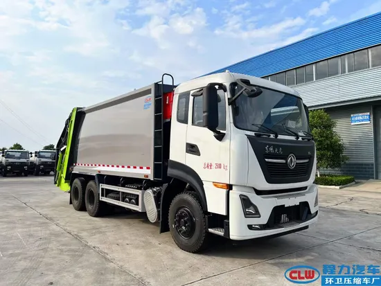 Lori Tolak Mampatan Dongfeng 6X4 23cbm Berkualiti Tinggi1