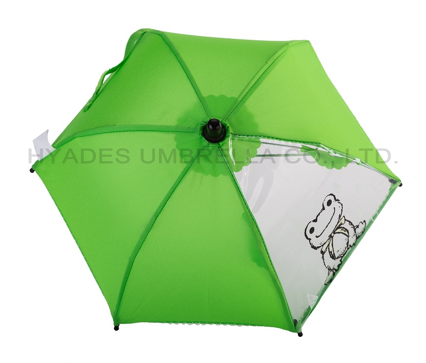 Transparent Printed Miniature Display Toy Umbrella