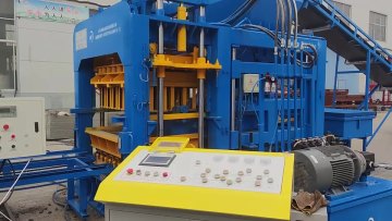 Semi Automatic Cement Concrete Brick Making Machine for Small Investment Big Profit1