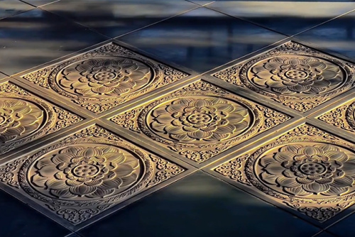 Nasique floor tiles, ine yaro yakasarudzika yakanaka mumusika wekuvaka.