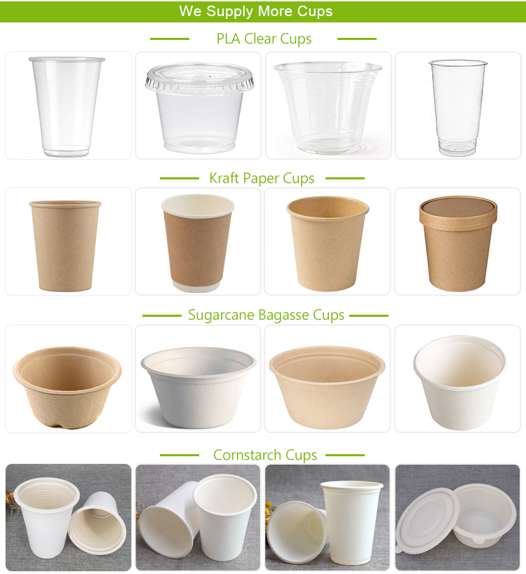 100% Compostable Clear PLA Disposable Cup – ABENA USA