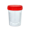 Medical Disposable Sterile Plastic Cups: 125ml Urine and Faecal Containers1
