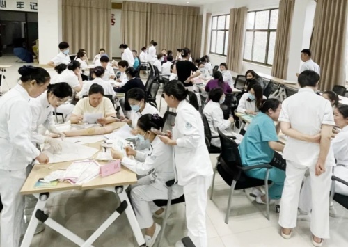 Zhongshan People's Hospital carries out standardized training for routine maintenance on central venous catheter