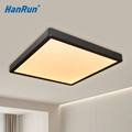 Ultra Slim Surface Mount Square Dimmable LED Ceiling Light1
