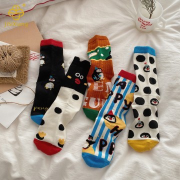 Anime Korean version of penguin college style stockings
