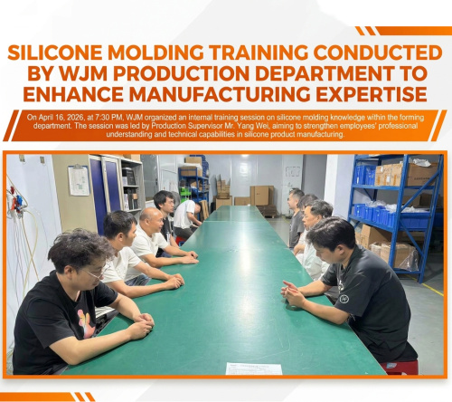 Silicone Molding Training Conducted by WJM Production Department to Enhance Manufacturing Expertise