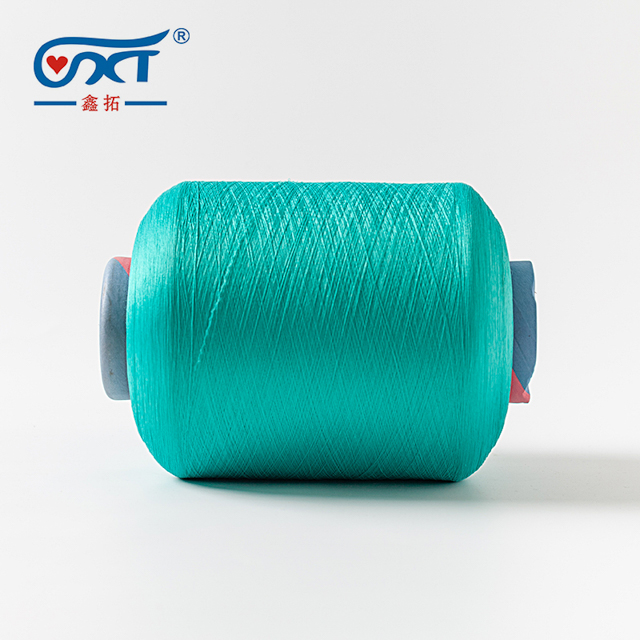 Bright Color SCY Single Polyester Spandex Covered Yarn