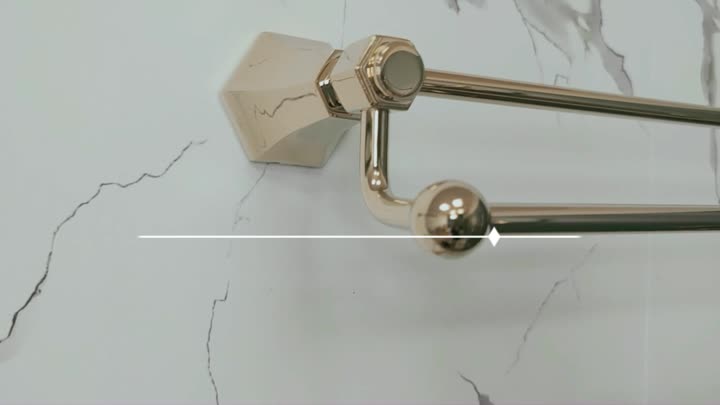 Rose Gold Towel Rack