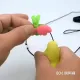 Kuş Papağan Oyuncakları Kuş Salıncak Renkli Çiğneme Oyuncak