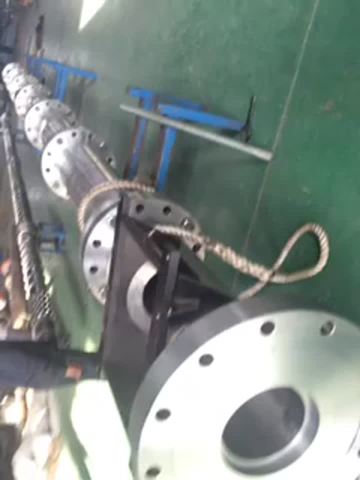 Large petrochemical exteuder granulation screw