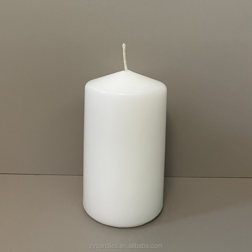 Pillar candle white