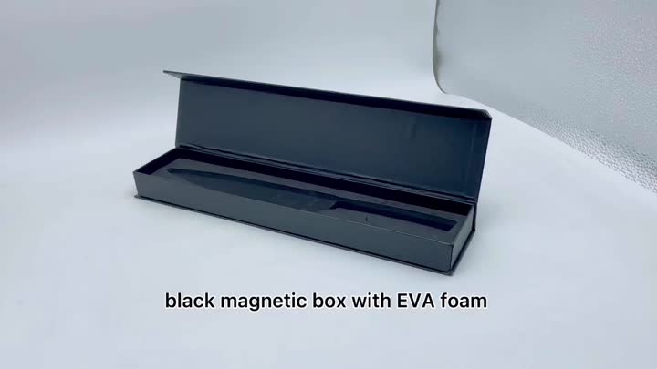 Προσαρμοσμένο μαύρο κουτί για συσκευασία μαχαιριών