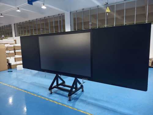 TAMPILAN YANG SANGAT SUPERIOR: Memimpin Masa Depan Layar Interaktif 98”–115”.