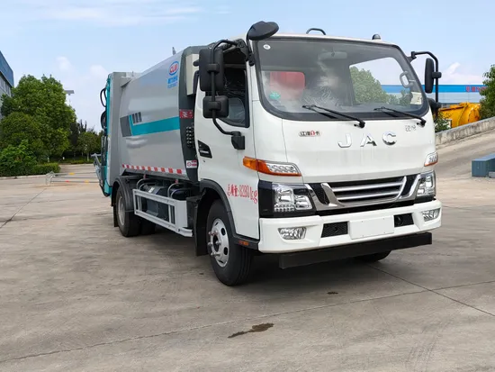 Hidraulik Pintar JAC 4X2 8cbm Trak Pemadat Tolak Tekan Pintar1